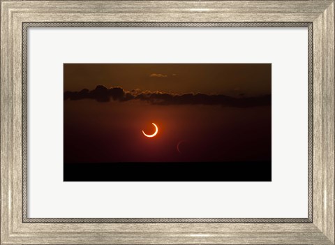 Framed Annular Solar Eclipse Print