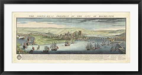 Framed Buck&#39;s View - Rochester Print