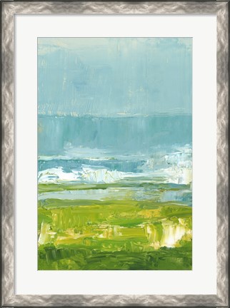 Framed Coastal Overlook I Print