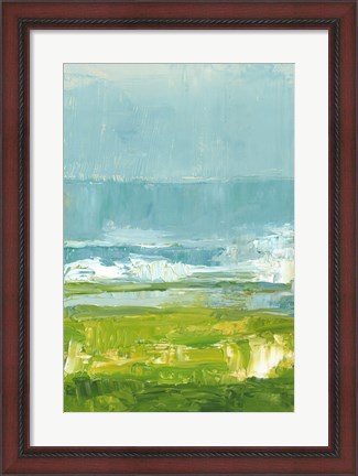 Framed Coastal Overlook I Print
