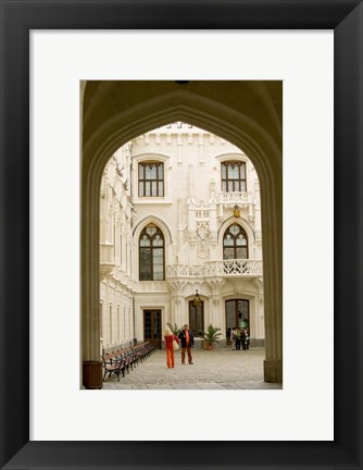 Framed Hluboka Castle, Czech Republic Print