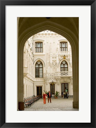 Framed Hluboka Castle, Czech Republic Print