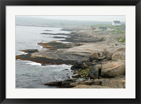 Framed Peggy&#39;s Cove, Nova Scotia, Canada Print