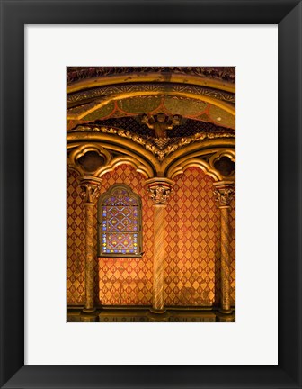 Framed Saint Chapelle, Paris, France Print