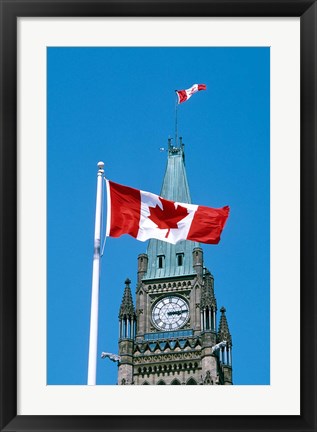 Framed Parliament Hill buildings Print