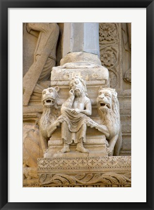 Framed Eglise St-Trophime, Arles, Provence, France Print