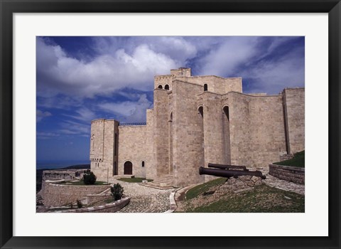 Framed Citadel Fortress, Kruja Print