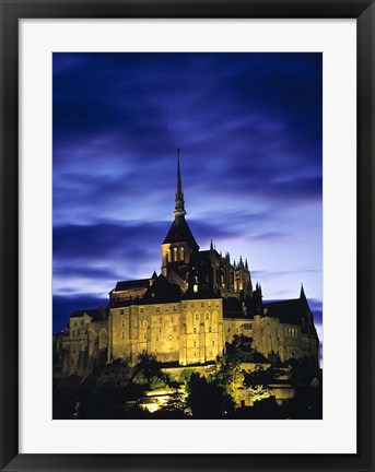 Framed France, Le Mont St-Michel, Normandy Print