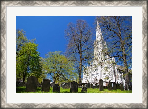 Framed Saint Mary&#39;s Cathedral Basilica Print