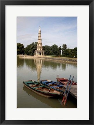 Framed Pagode de Chanteloup, Loire Valley France Print