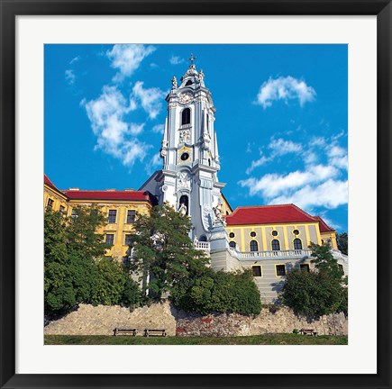 Framed Durnstein Monastery, Durnstein, Austria Print