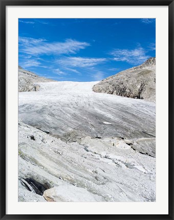 Framed Glacier Obersulzbachkees-Venedigerkees Print