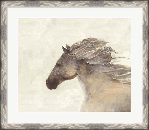Framed Into the Wind Ivory Print