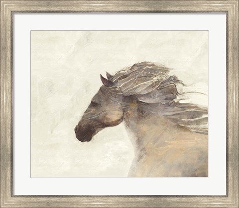 Framed Into the Wind Ivory Print