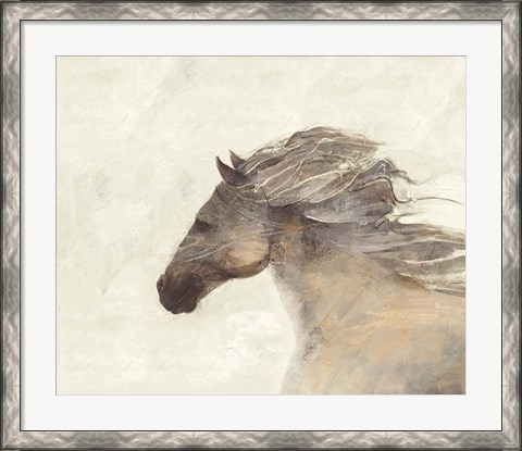 Framed Into the Wind Ivory Print