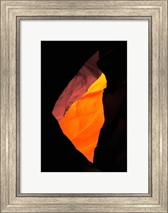 Framed Shaft of Light, Upper Antelope Canyon 1 Print