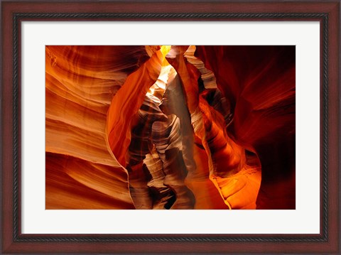 Framed Slot Canyon, Upper Antelope Canyon, Page, Arizona Print