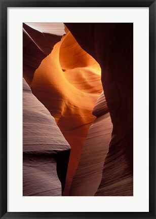 Framed Antelope Canyon Near Page, AZ Print