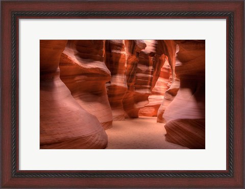 Framed Upper Antelope Canyon Print