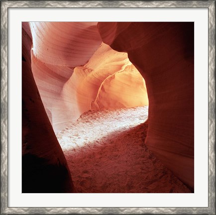 Framed Upper Antelope Canyon, Slot Canyons Print