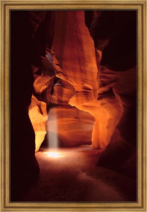 Framed Light in Antelope Canyon Print