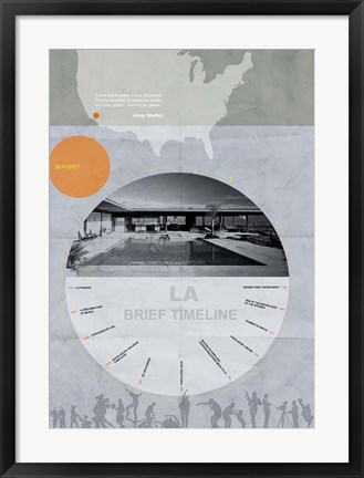 Framed LA Print