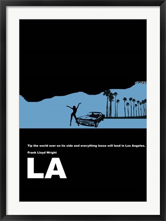 Framed Los Angeles Print