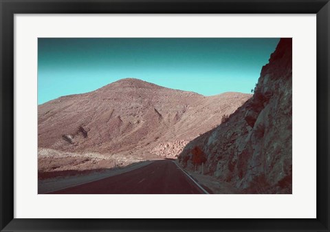 Framed Death Valley Road 2 Print