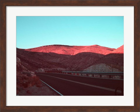 Framed Death Valley Road 4 Print