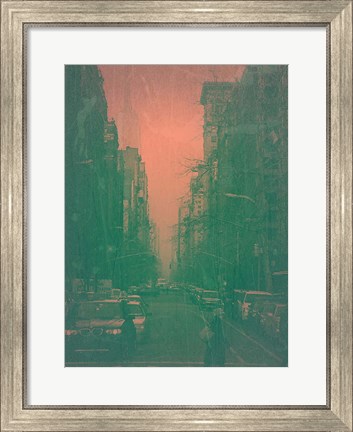 Framed 5th Ave Print