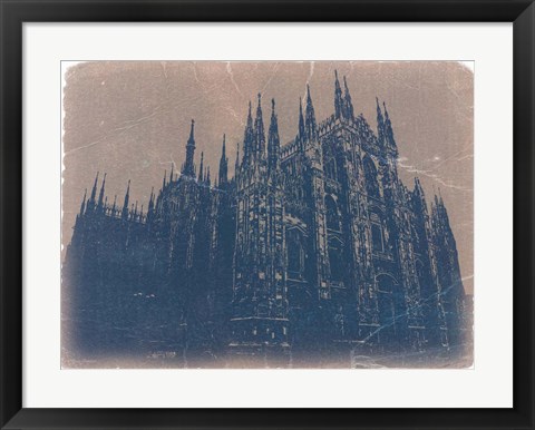 Framed Milan Cathedral Print