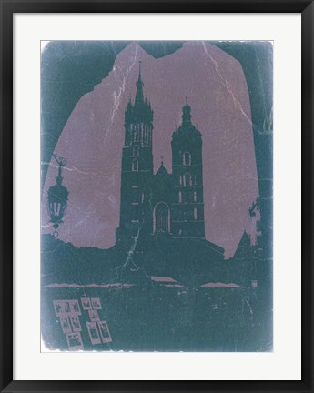 Framed Poland Krakow Print