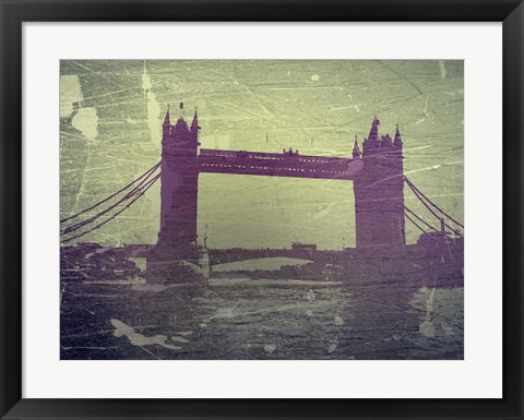 Framed Tower Bridge London Print