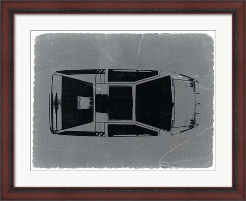Framed 1972 Maserati Boomerang Print