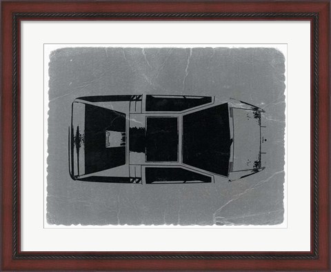 Framed 1972 Maserati Boomerang Print