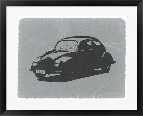 Framed VW Beetle Print