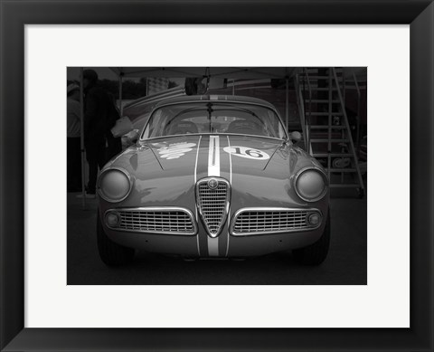 Framed Racing Alfa Rome Laguna Seca Print