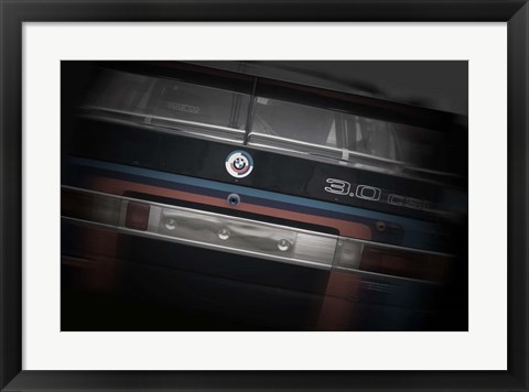 Framed BMW Motor Sport Rear Print