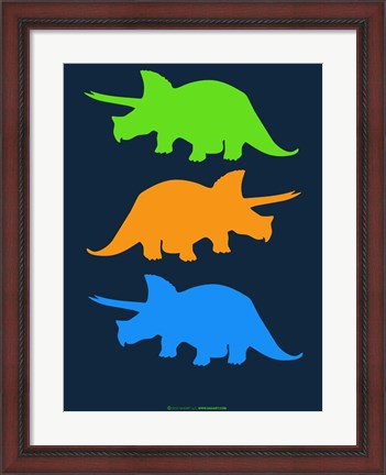 Framed Dinosaur Family 6 Print