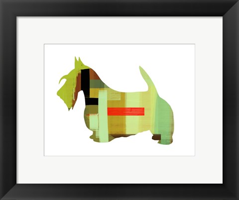 Framed Scottish Terrier 1 Print