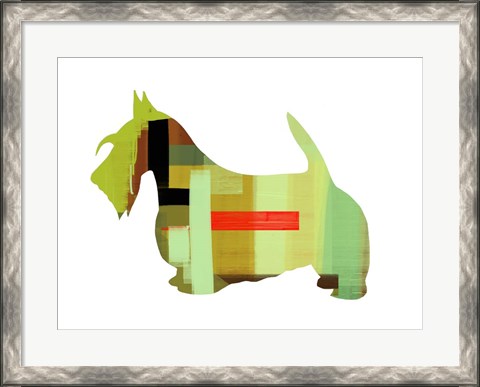 Framed Scottish Terrier 1 Print