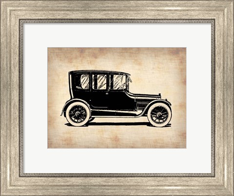 Framed Classic Old Car 1 Print