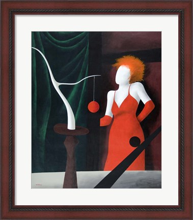 Framed Red Handed Print