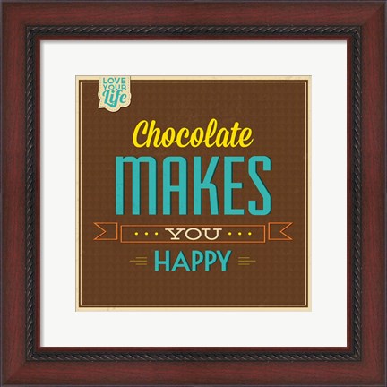 Framed Chocolate Print