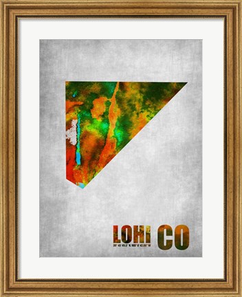 Framed Lohi Colorado Print