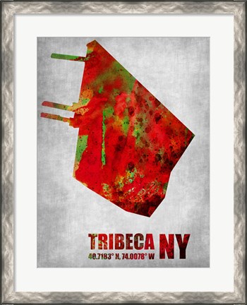 Framed Tribeca New York Print