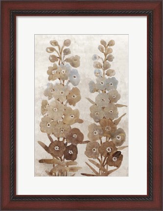 Framed Wildflower Branch II Print