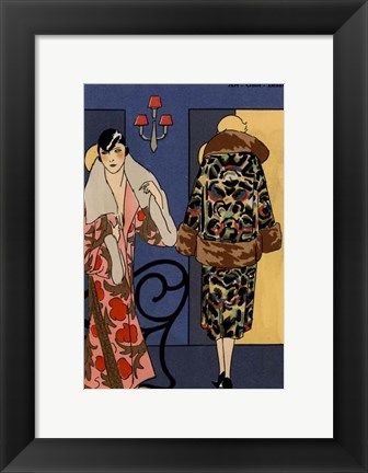 Framed Vintage Couture XI Print