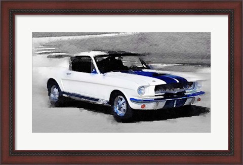 Framed Ford Mustang Shelby Print