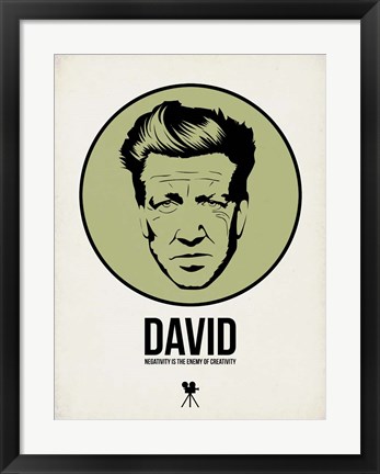 Framed David 2 Print